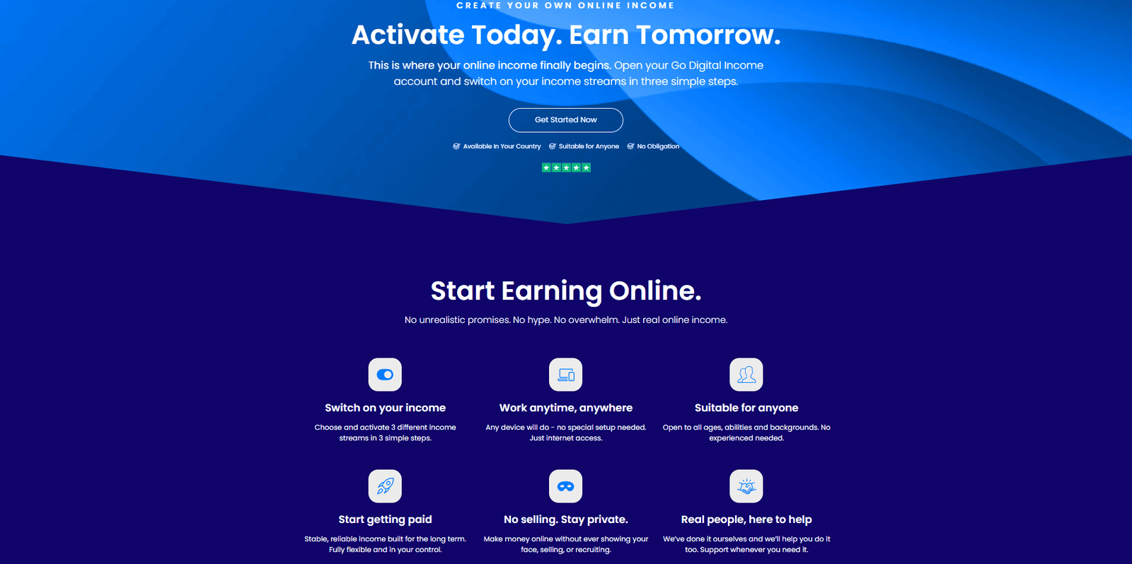 go digital income review